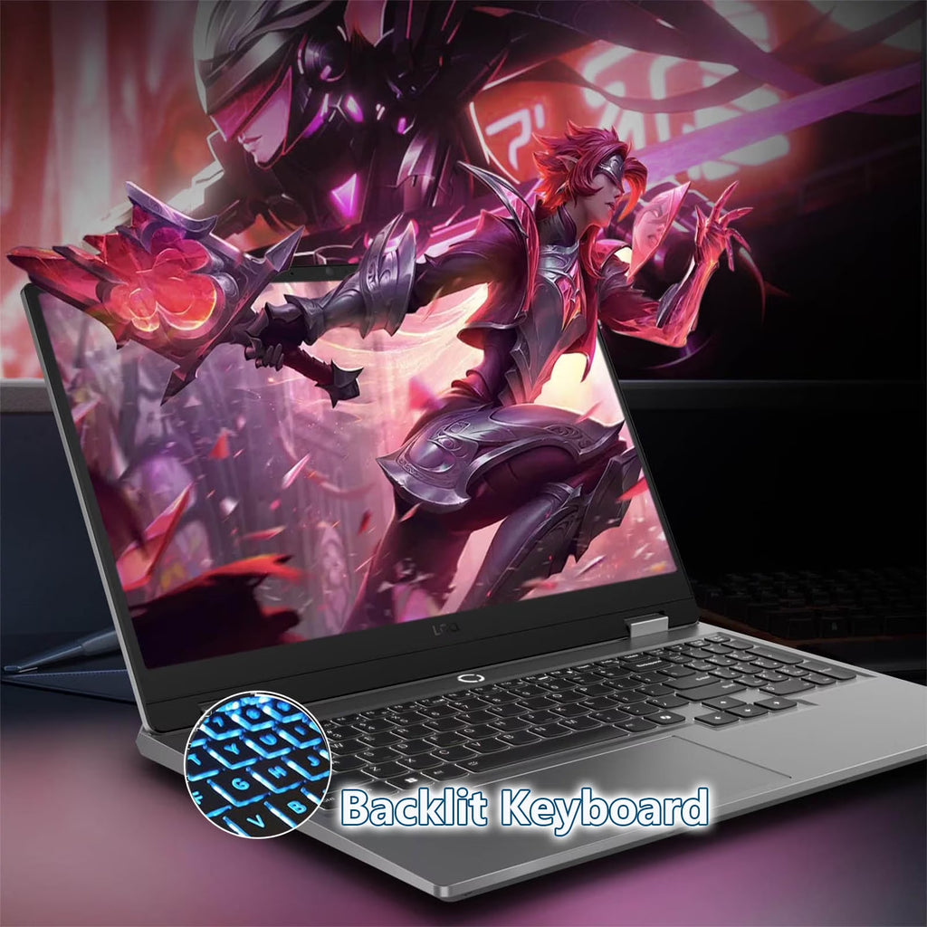 LOQ 15 Gaming Laptop RTX 5050 -Intel Core I5-13450Hx Beat Ryzen 7 7435HS -15.6 FHD Display G-SYNC- 32GB RAM -2TB SSD -Backlit Keyboard -2025 Portatil Gamer PC -Windows 11 -Webcam